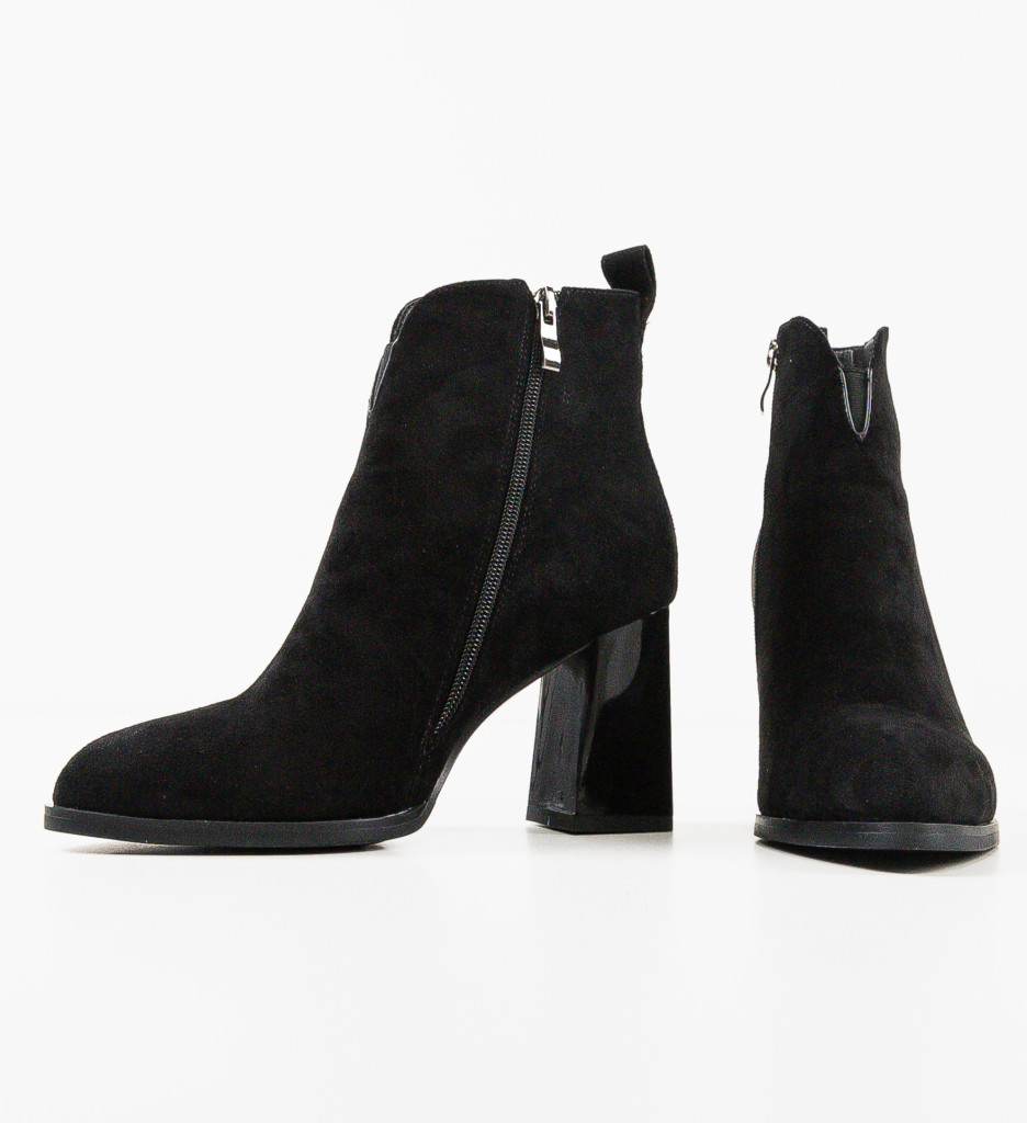 Botine Dama Feltry Negre - Eleganță și Confort - imagine 5