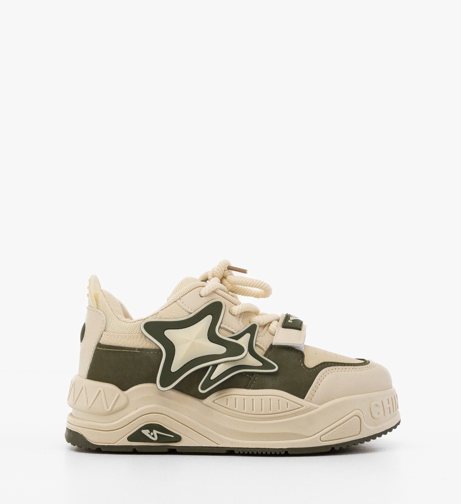 Sneakers Dama Jyothi Verzi | Confort & Stil - imagine 6