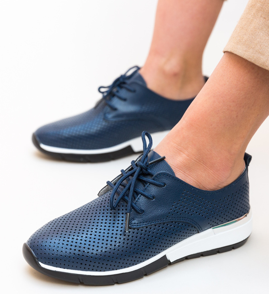 Pantofi Casual Albert Bleumarin | Confort și Stil - imagine 2