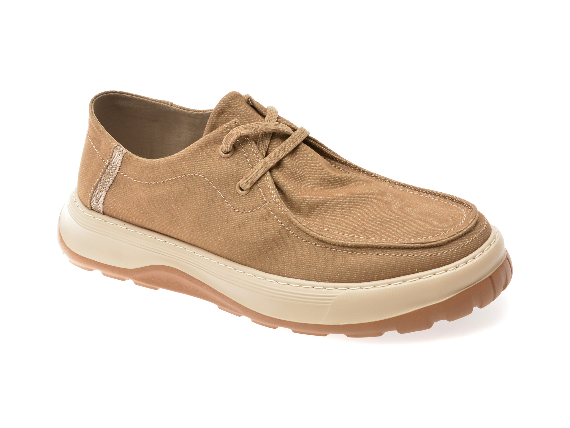 Mocasini Otter Textil Bej - Confort și Stil