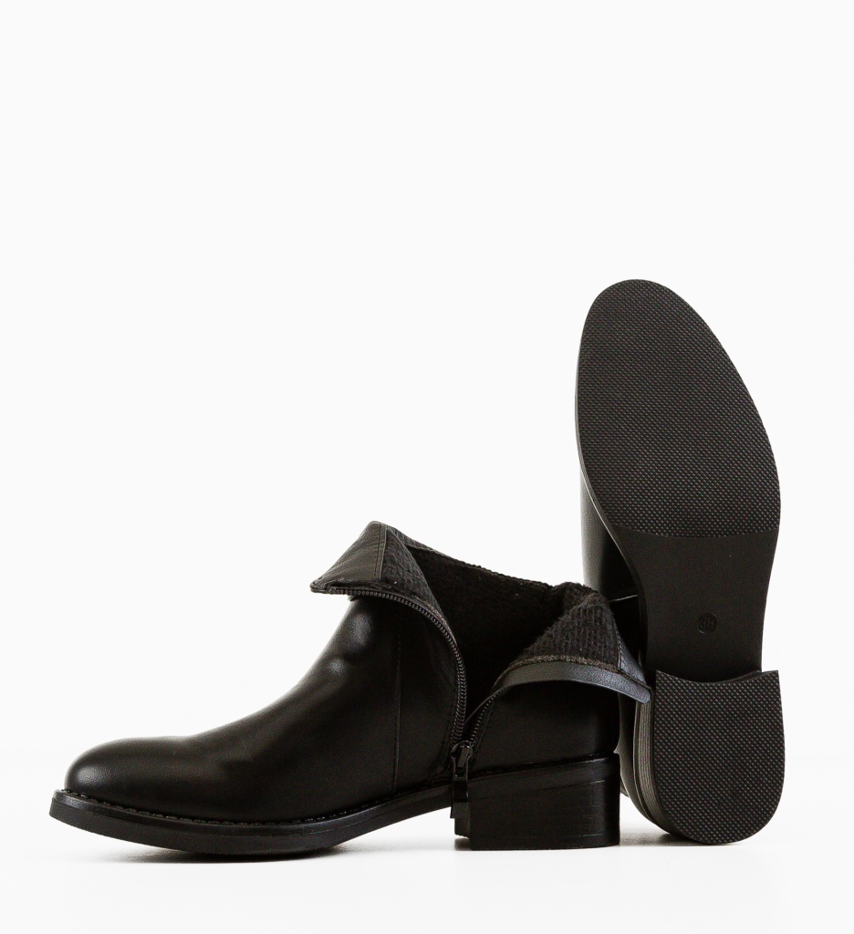 Ghete Dama Lucill Negre | Elegante și Confortabile - imagine 5