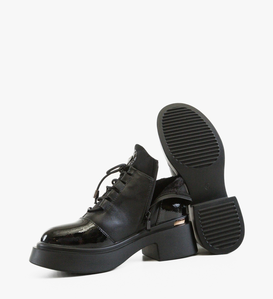 Ghete Teteryn Negre | Eleganță și Confort - imagine 5