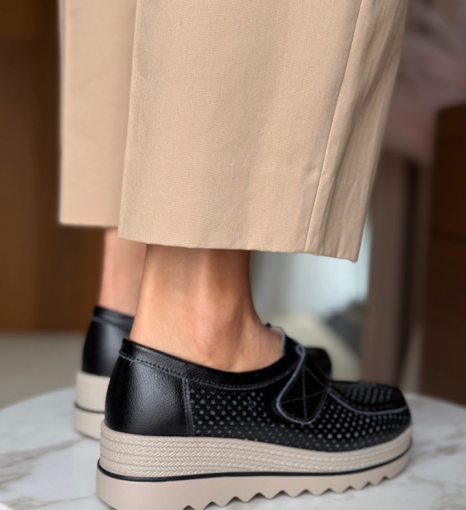Pantofi Casual Histria Negri | Stil și Confort - imagine 4