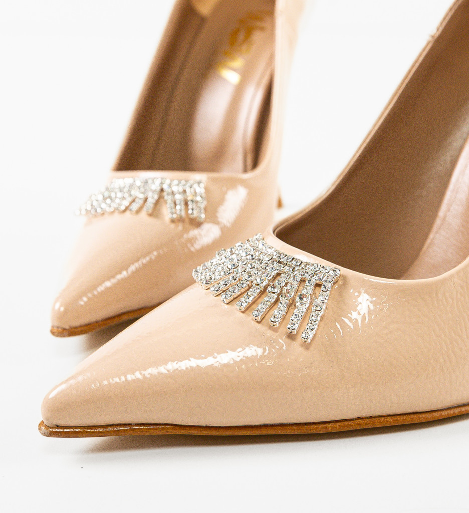 Pantofi Perma Bej Eleganți - Stil și Confort - imagine 7