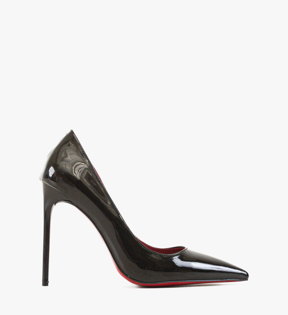 Pantofi Dama Negri Eleganți cu Toc Butyn - imagine 5