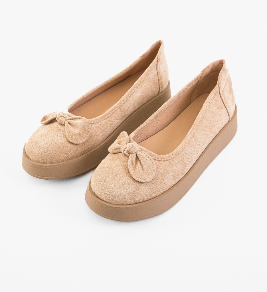 Balerini Dama Tayha Bej | Confort și Eleganță - imagine 7
