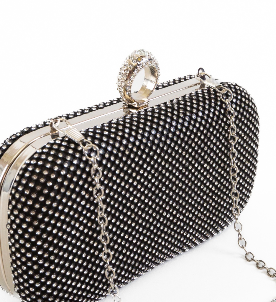 Geanta Plic Neagra Klinkar | Stil Elegant