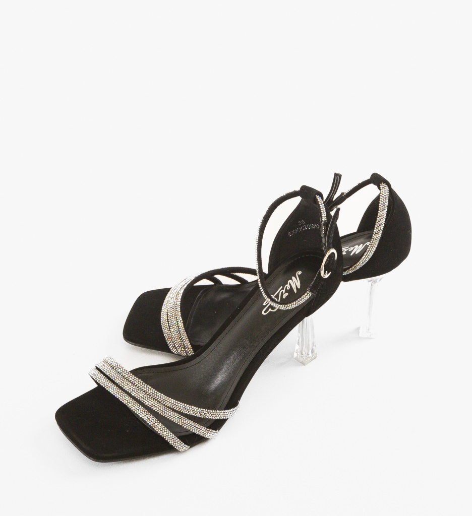 Sandale Masoro Negre | Eleganță și Stil - imagine 5