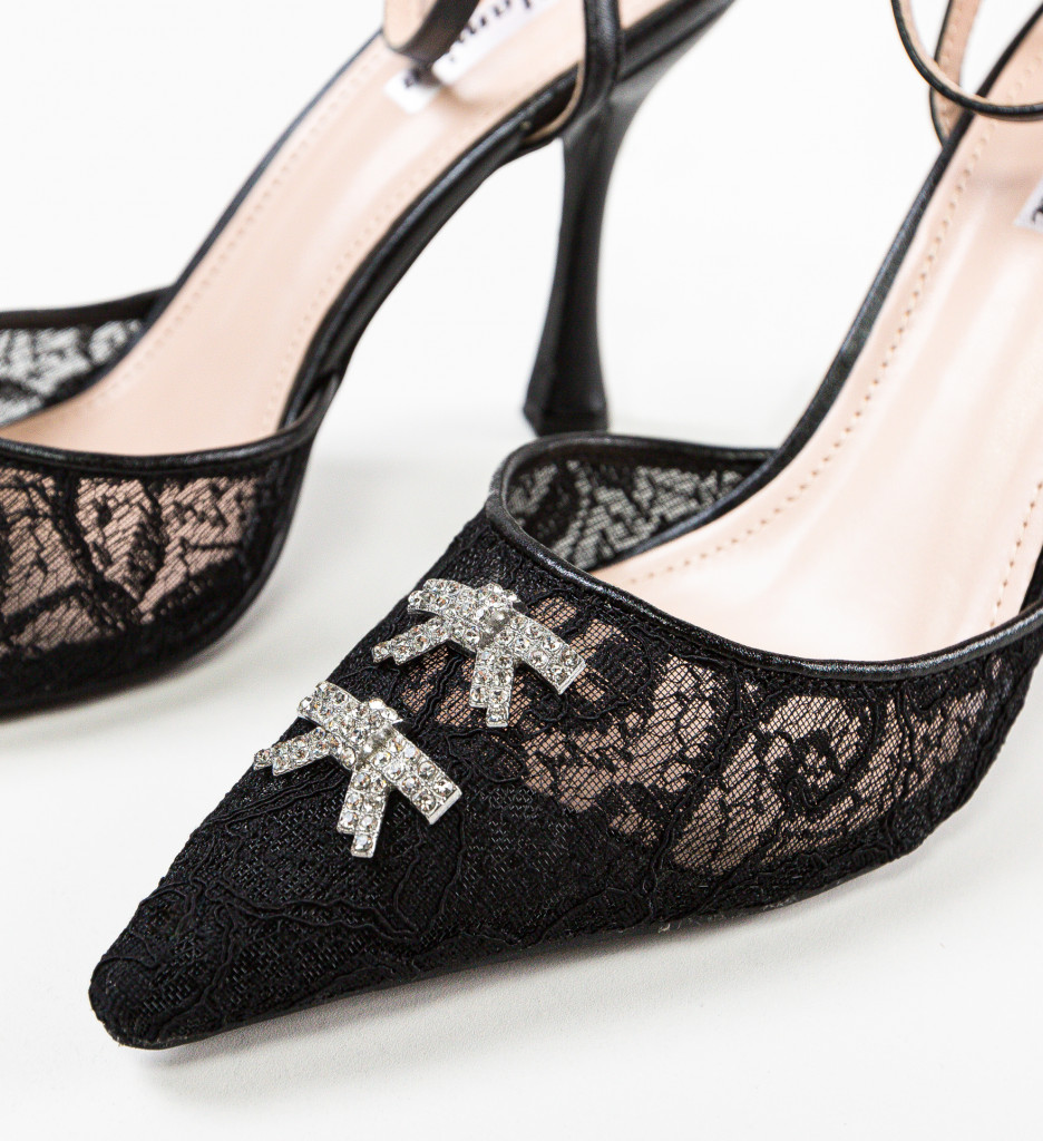Pantofi Karmen Negri - Eleganță și Stil - imagine 8