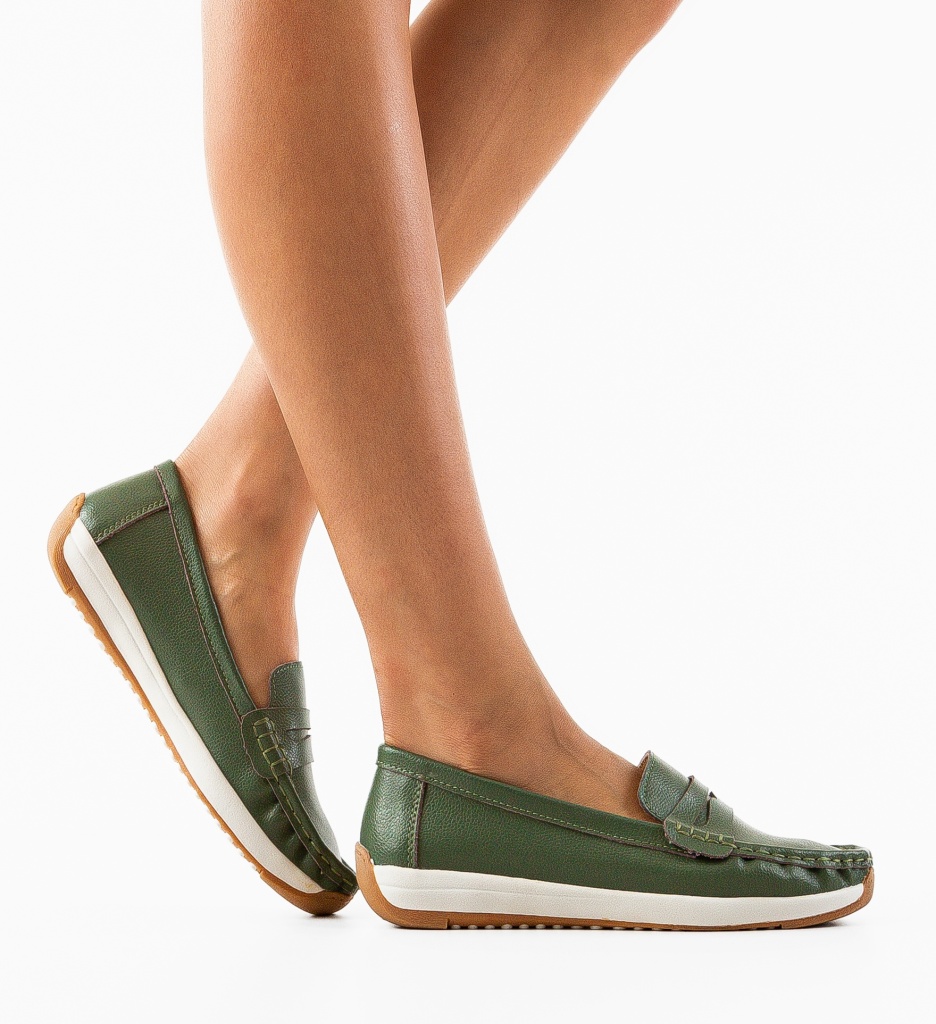 Pantofi Casual Uyteu Verzi - Confort și Stil