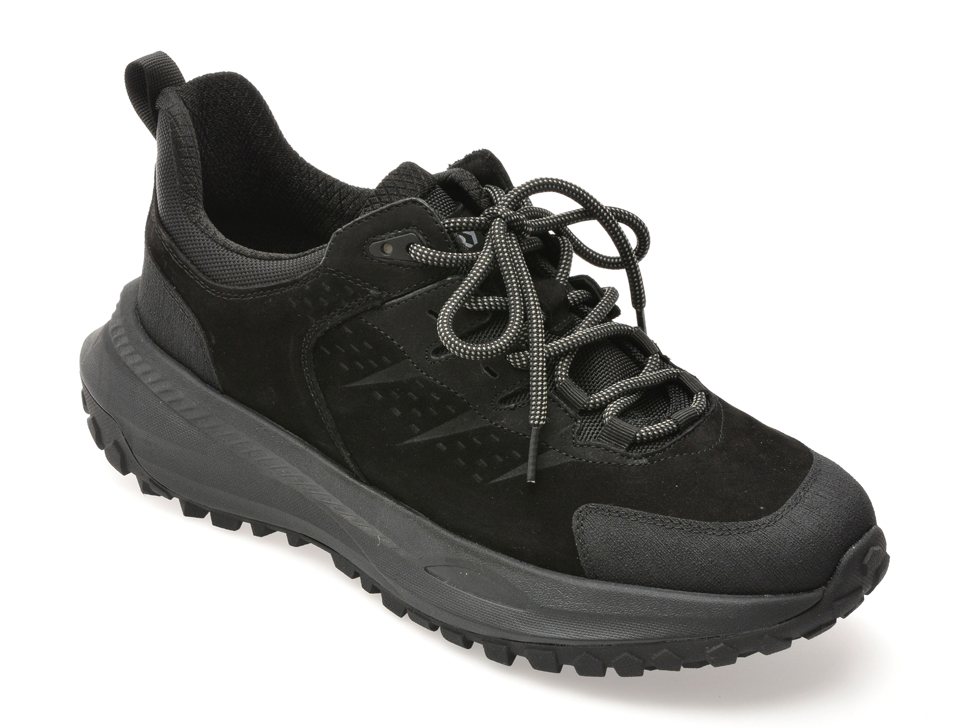 Pantofi GRYXX negri din piele naturala