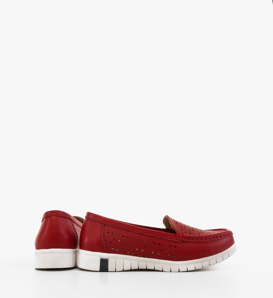 Espadrile Dama Skrell Rosii - Stil & Confort - imagine 3