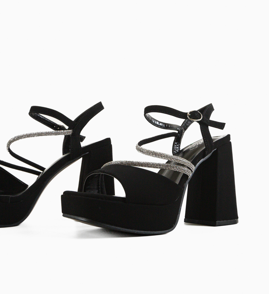 Sandale Ferres Negre - Eleganță și Stil - imagine 5