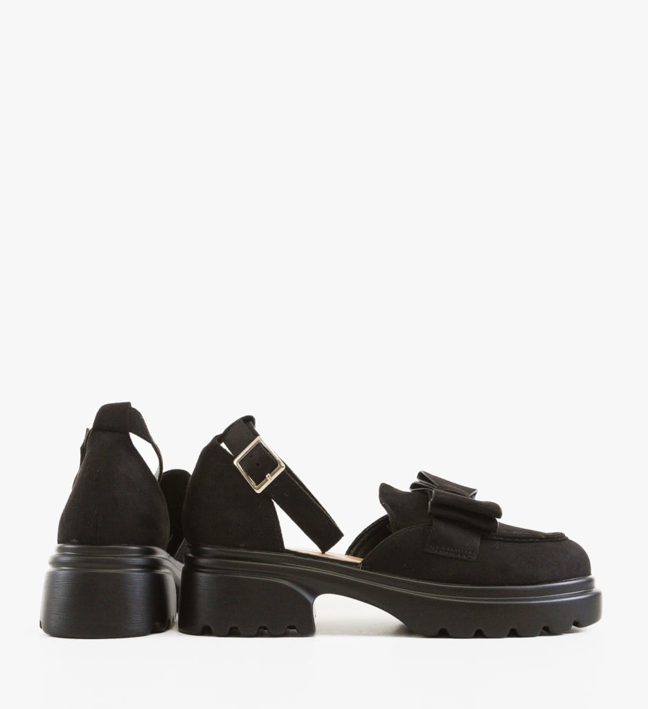 Pantofi Casual Dama Caradon Negri - imagine 4