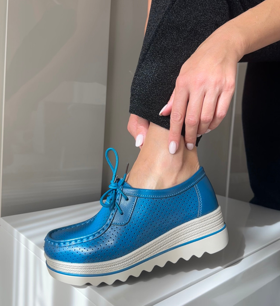 Pantofi Torinoz Albastri | Stil & Confort Zilnic
