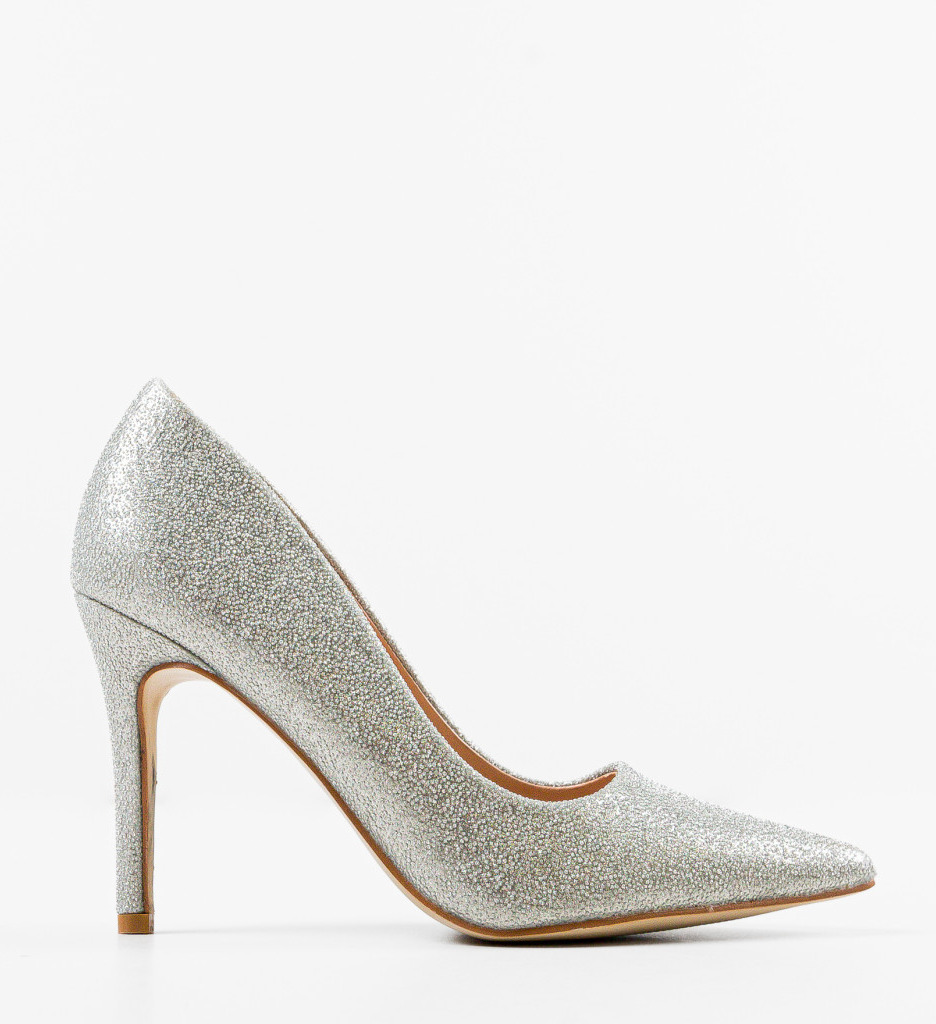 Pantofi Dama Howe Argintii | Eleganță Asigurată - imagine 5