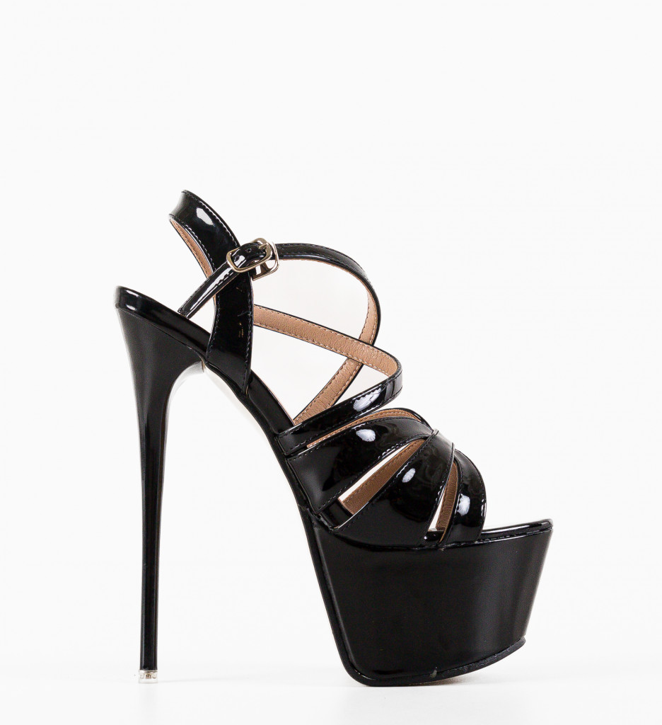 Sandale Kai Negre | Eleganță și Confort - imagine 5