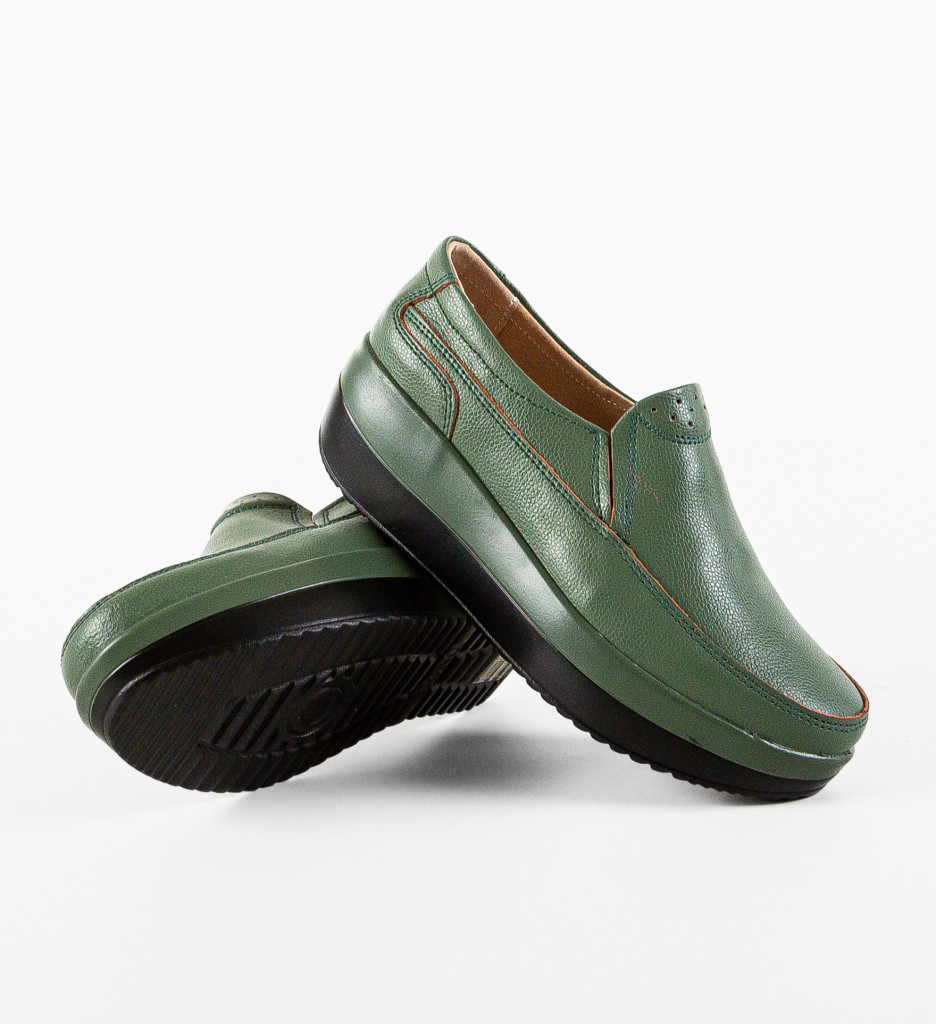 Pantofi Freeman Verzi Casual - Confort și Stil - imagine 5