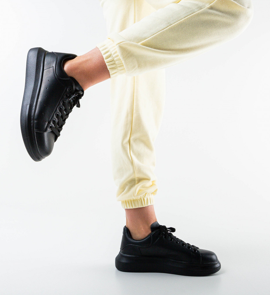 Pantofi Sport Lidoma Negri Confort Maxim - imagine 4
