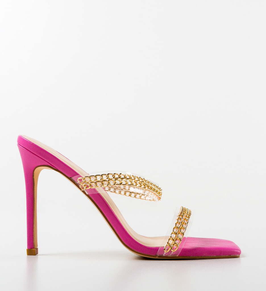Saboti Harvir Fuchsia | Eleganță Asigurată - imagine 5