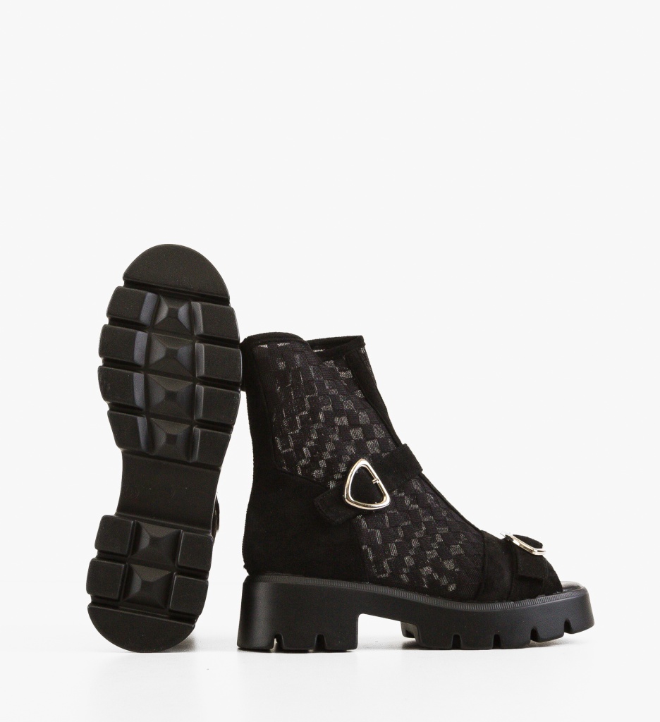 Ghete Dama Kaxo Negre - Eleganță și Confort - imagine 5