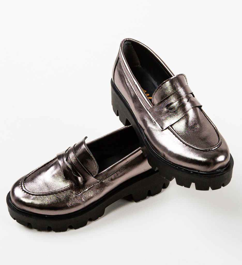Pantofi Casual Dama Kardy Gri - Confort și Stil - imagine 4