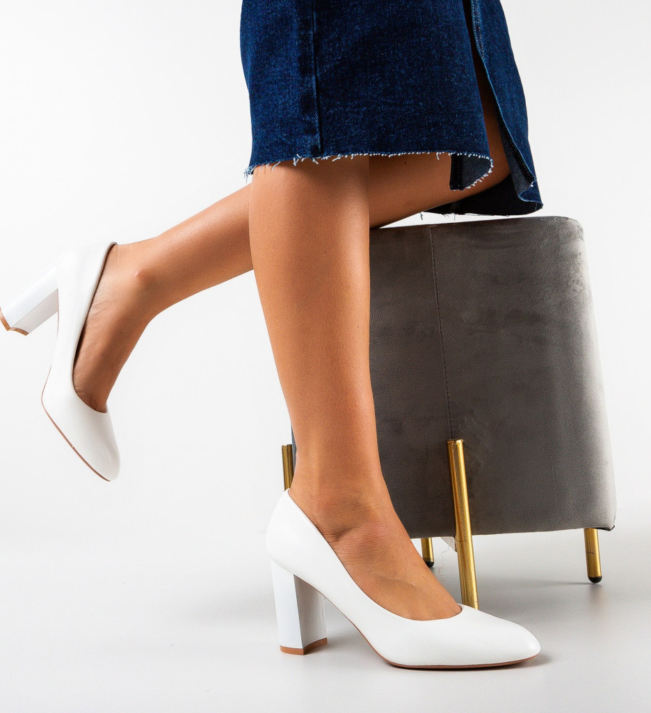 Pantofi dama Buxton Albi cu toc elegant - imagine 2