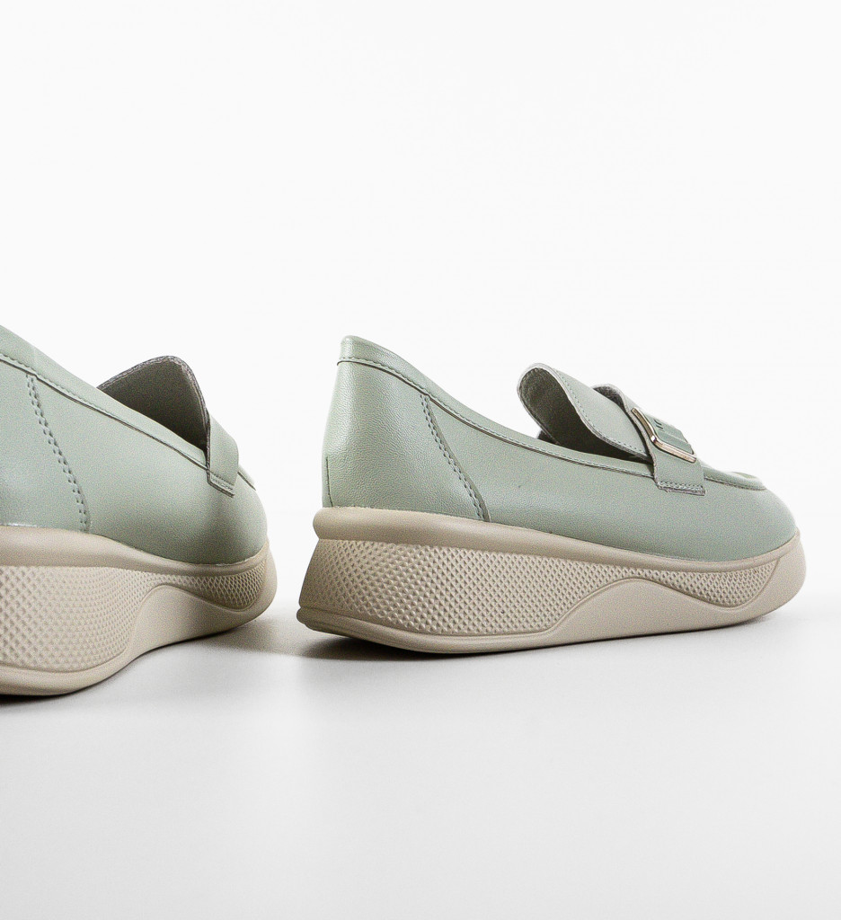 Pantofi Casual Dama Verzi - Confort și Stil - imagine 5