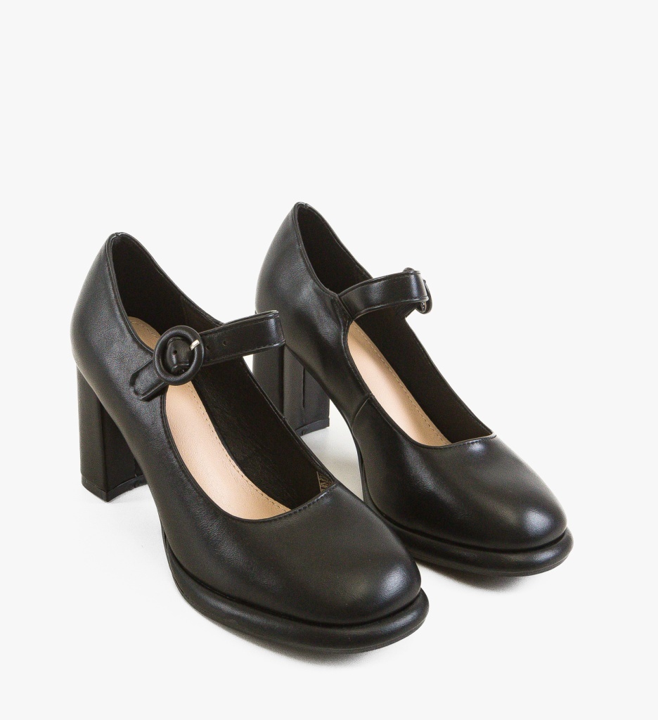 Pantofi Jazmine Negri - Eleganță și Stil - imagine 2