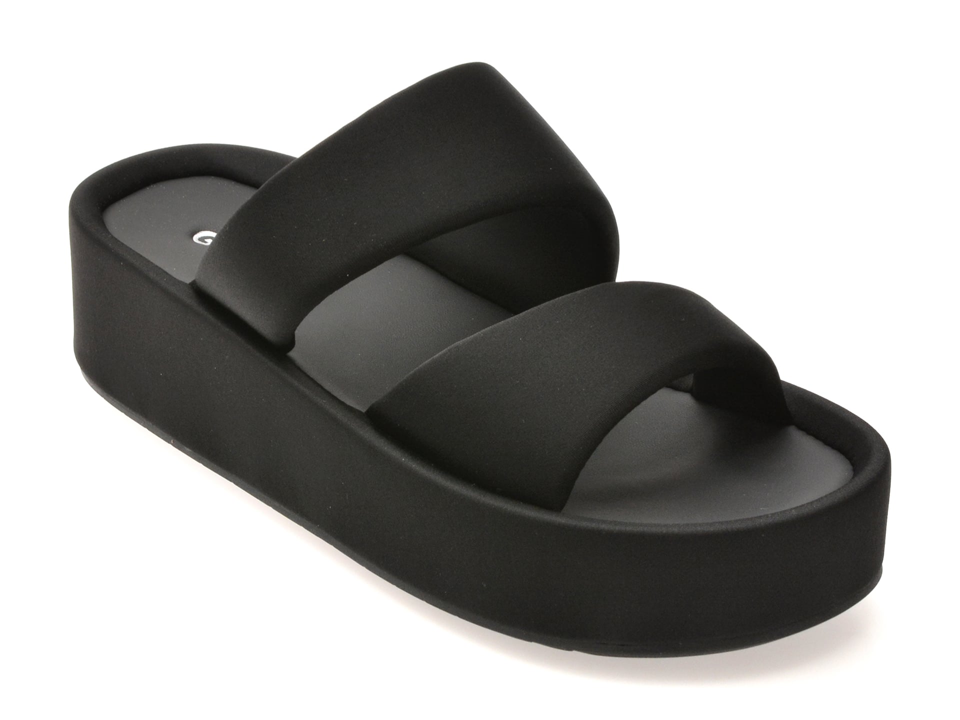 Papuci GRYXX negri textil - Confort maxim