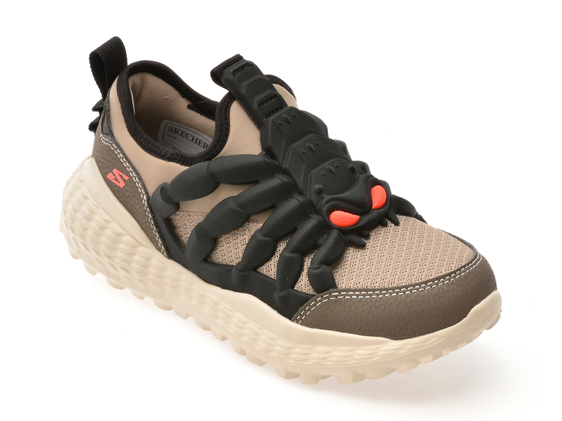 Skechers MONSTER Pantofi Sport Gri Slip-on Băieți