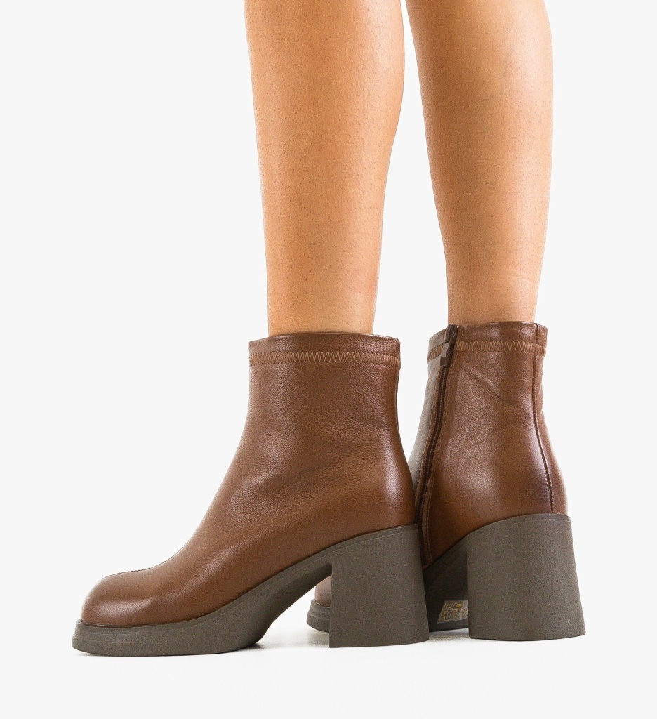 Botine Dama Tafta Maro - Eleganță și Confort - imagine 3
