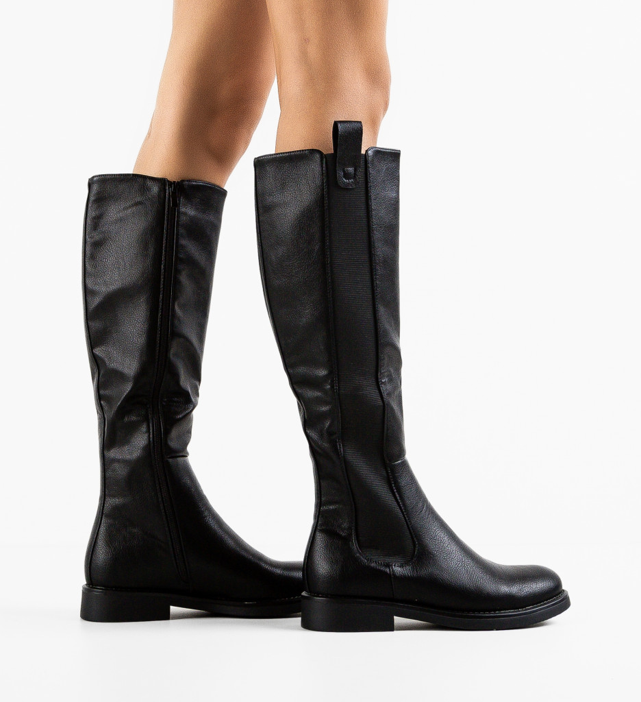 Cizme Dama Jessie Negre | Stil și Eleganță - imagine 2