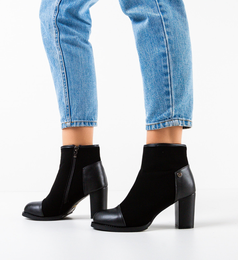Botine Veja Negre - Eleganță și Stil Urban - imagine 3