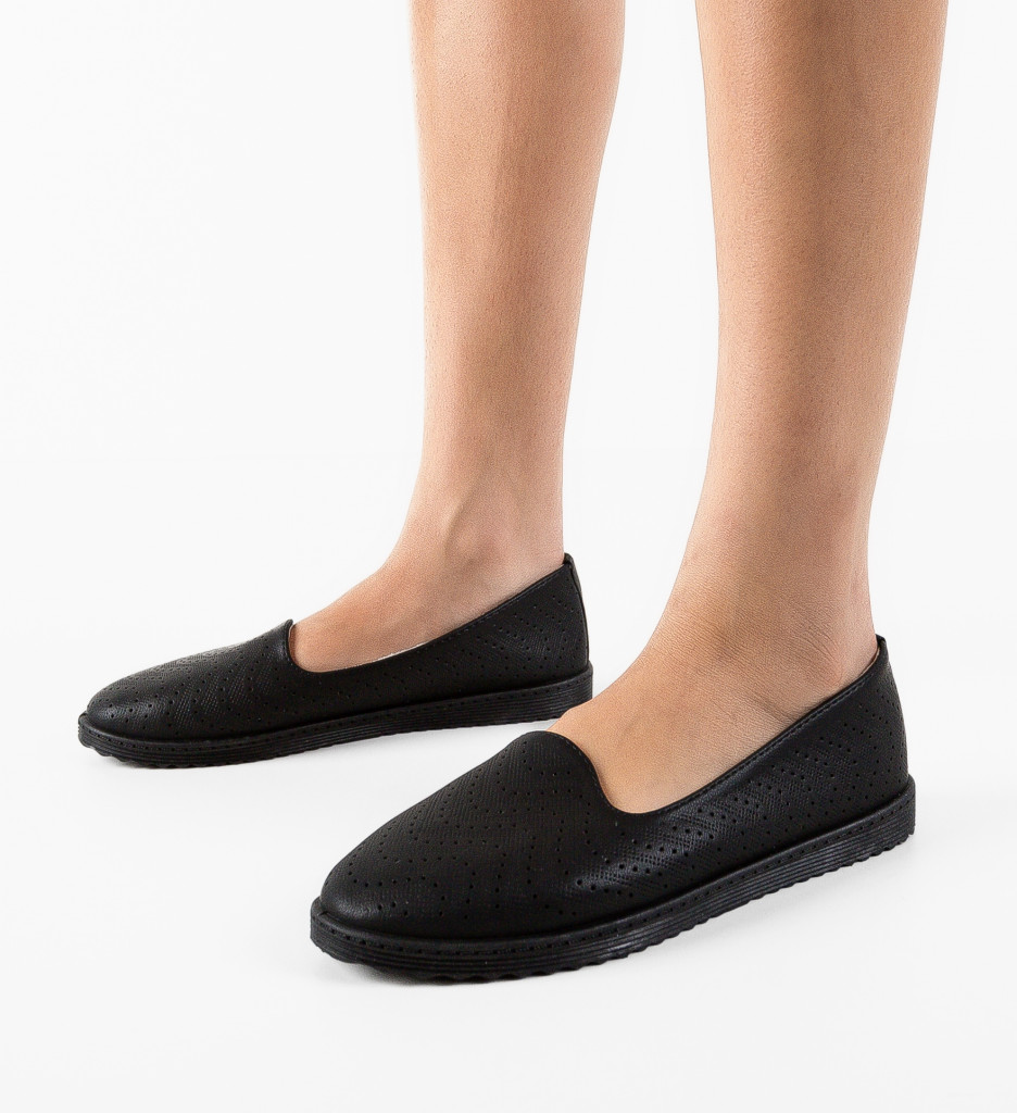Espadrile Casual Negre Waddy - Confort și Stil - imagine 5