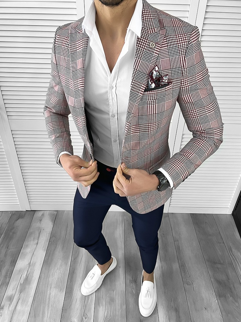 Tinuta Smart Casual Barbati 3 Piese Slim Fit