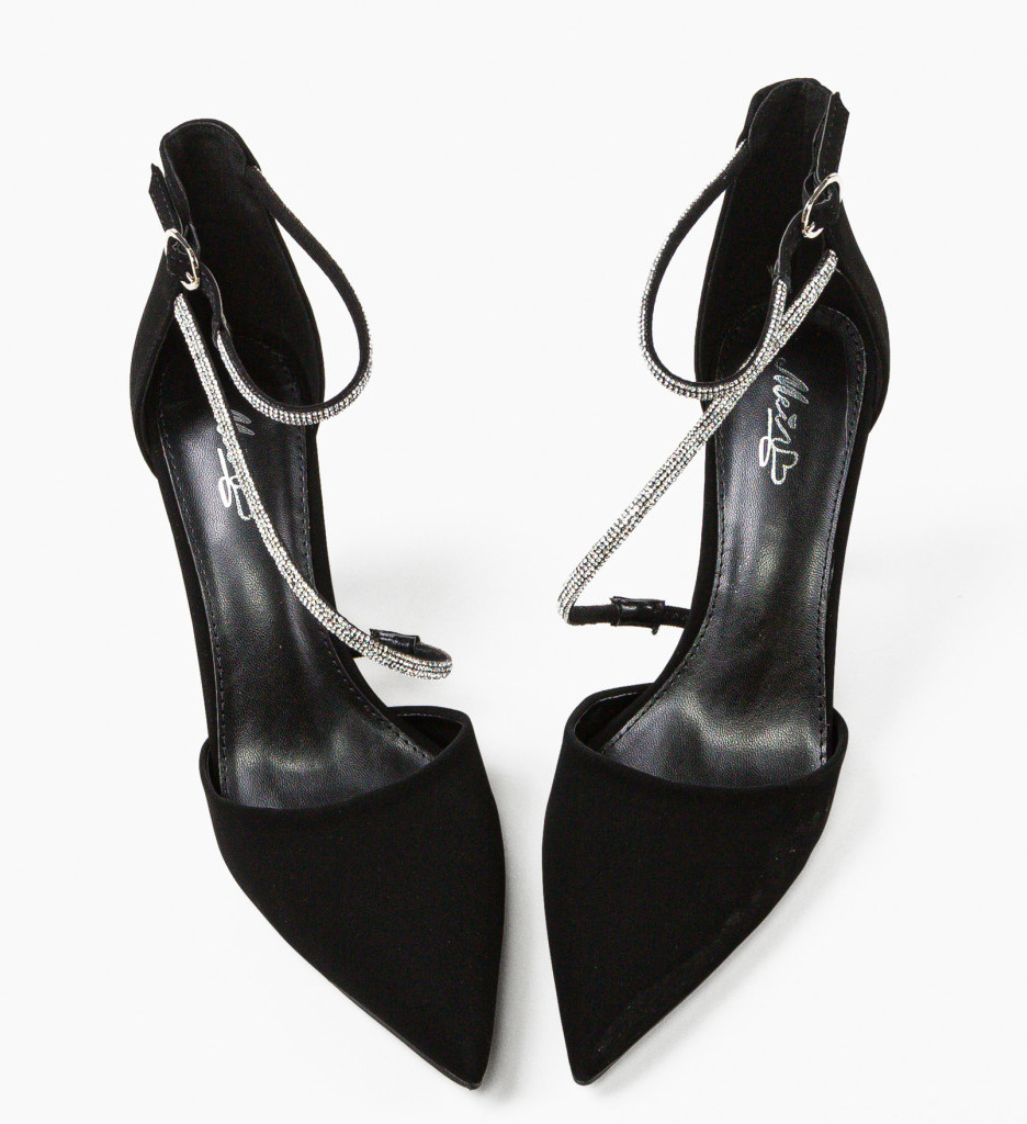 Pantofi cu Toc Beanna Negri - Eleganță și Stil - imagine 6