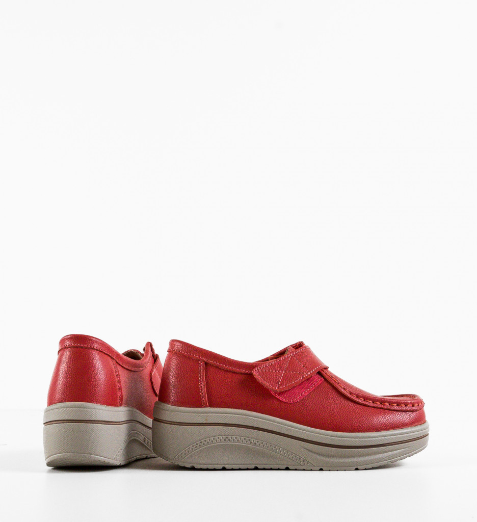 Pantofi Casual Liandrin Rosii - Stil și Confort - imagine 9