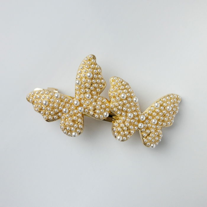 Clama aurie cu fluturi Shopika | Eleganță