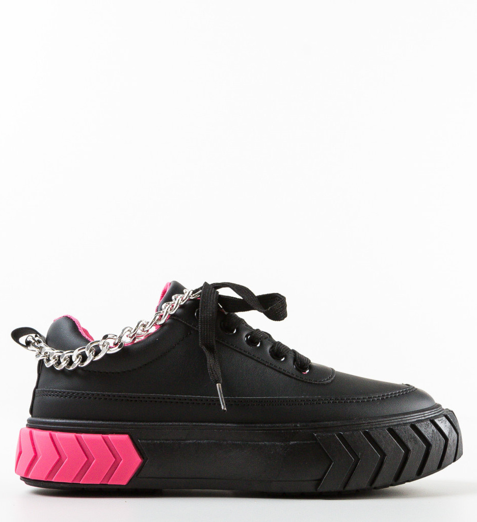 Sneakers Dama Jobe Negri - Confort și Stil - imagine 4