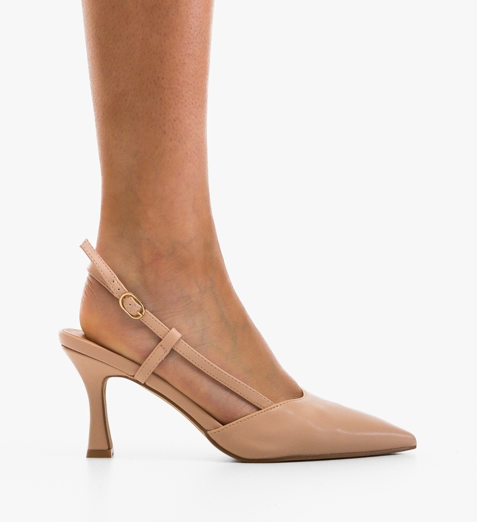 Pantofi Stiletto Dama Nude - Eleganță și Stil - imagine 6