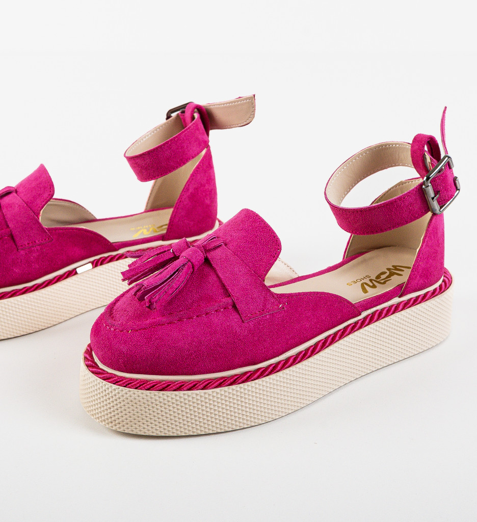 Pantofi Casual Kalin Fuchsia | Stil și Confort - imagine 5