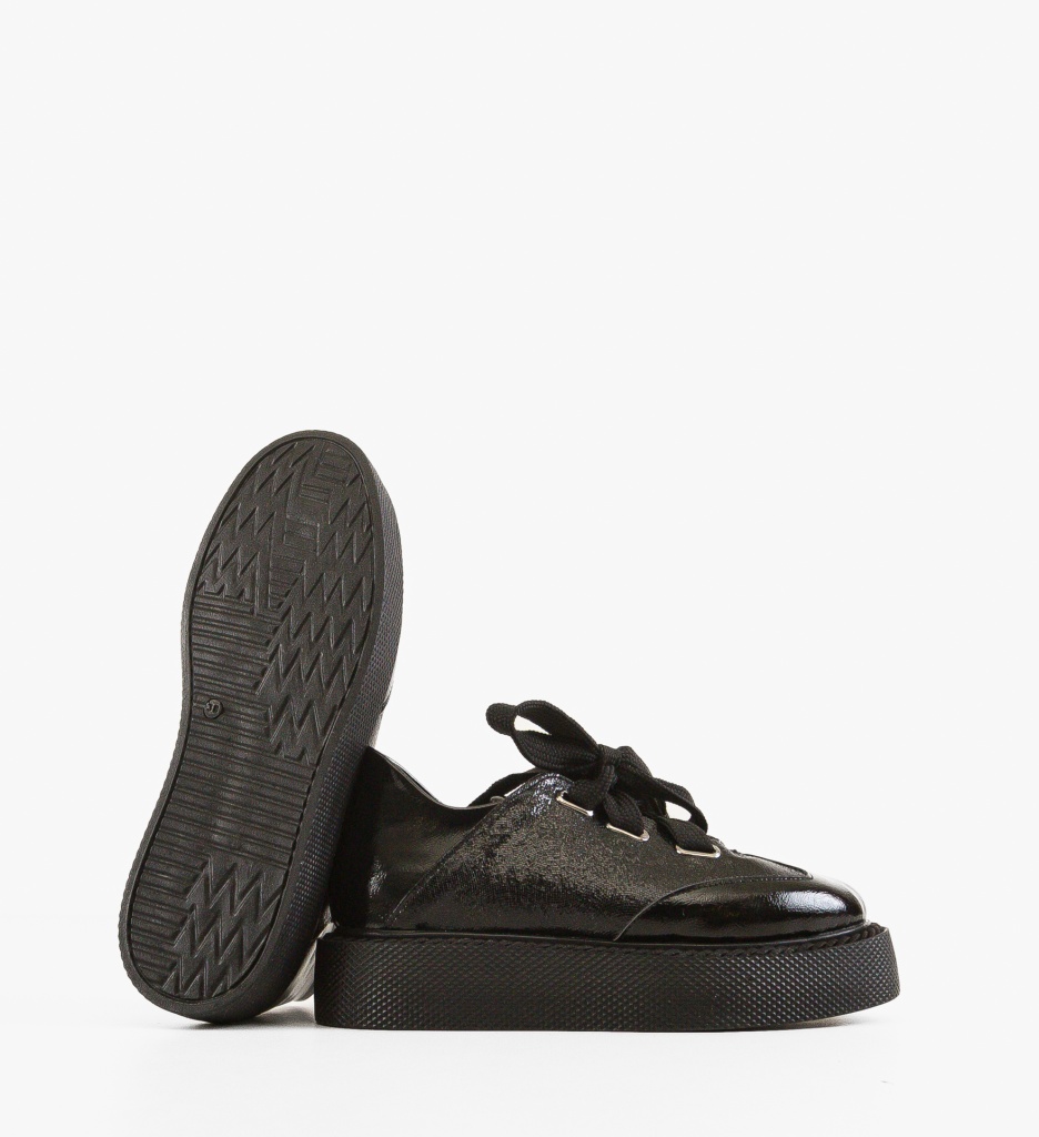 Pantofi Casual Vynn Negri - Confort și Stil Zilnic - imagine 4