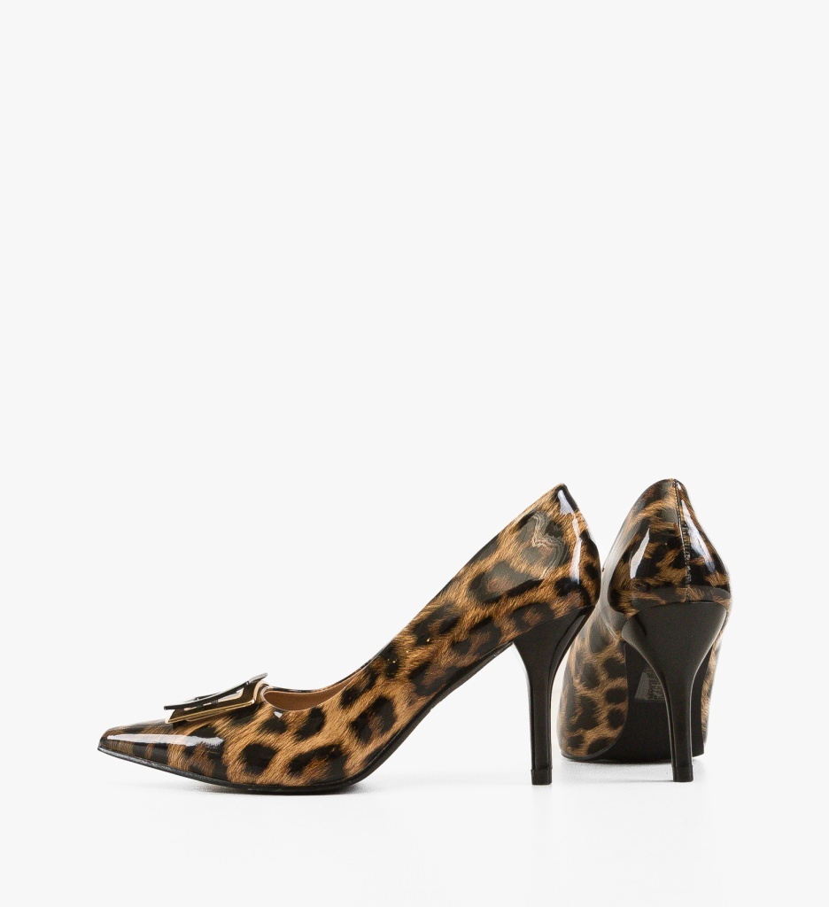 Pantofi Elmar Animal Print | Stil și Eleganță - imagine 4