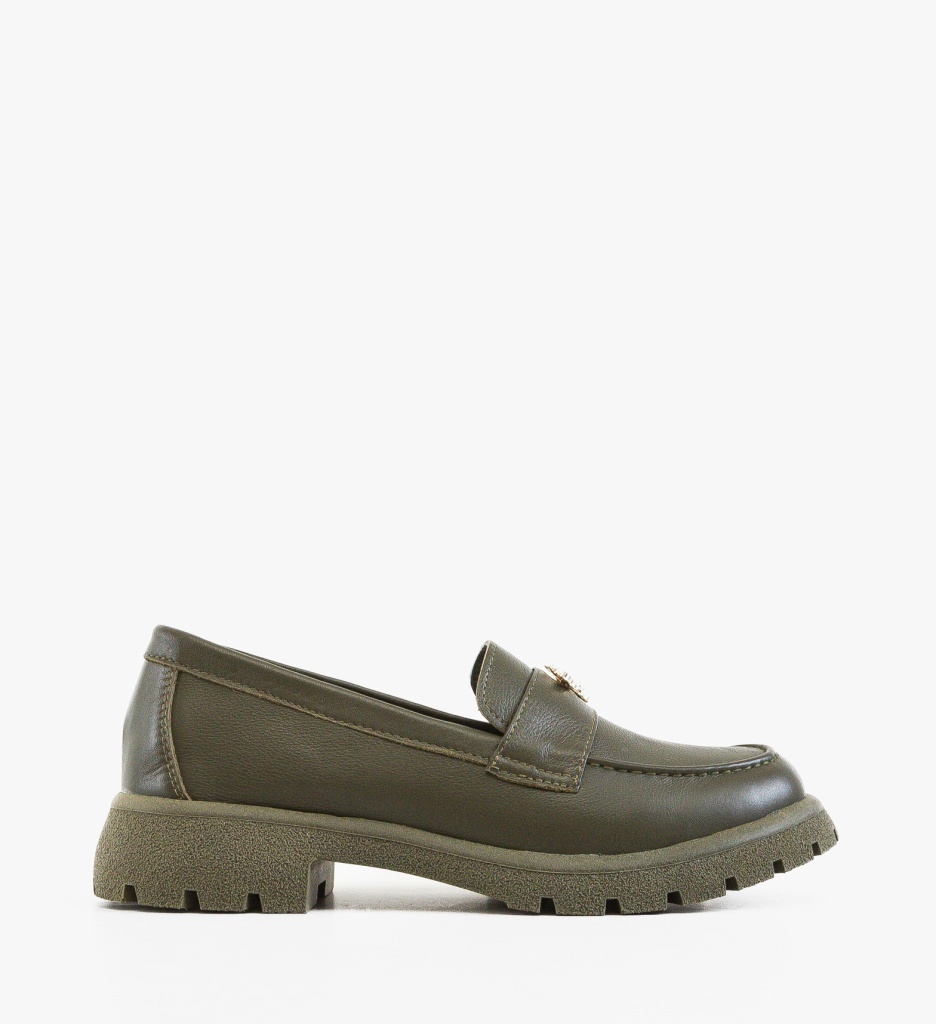 Pantofi Casual Dama Fosere Verzi Confortabili - imagine 7