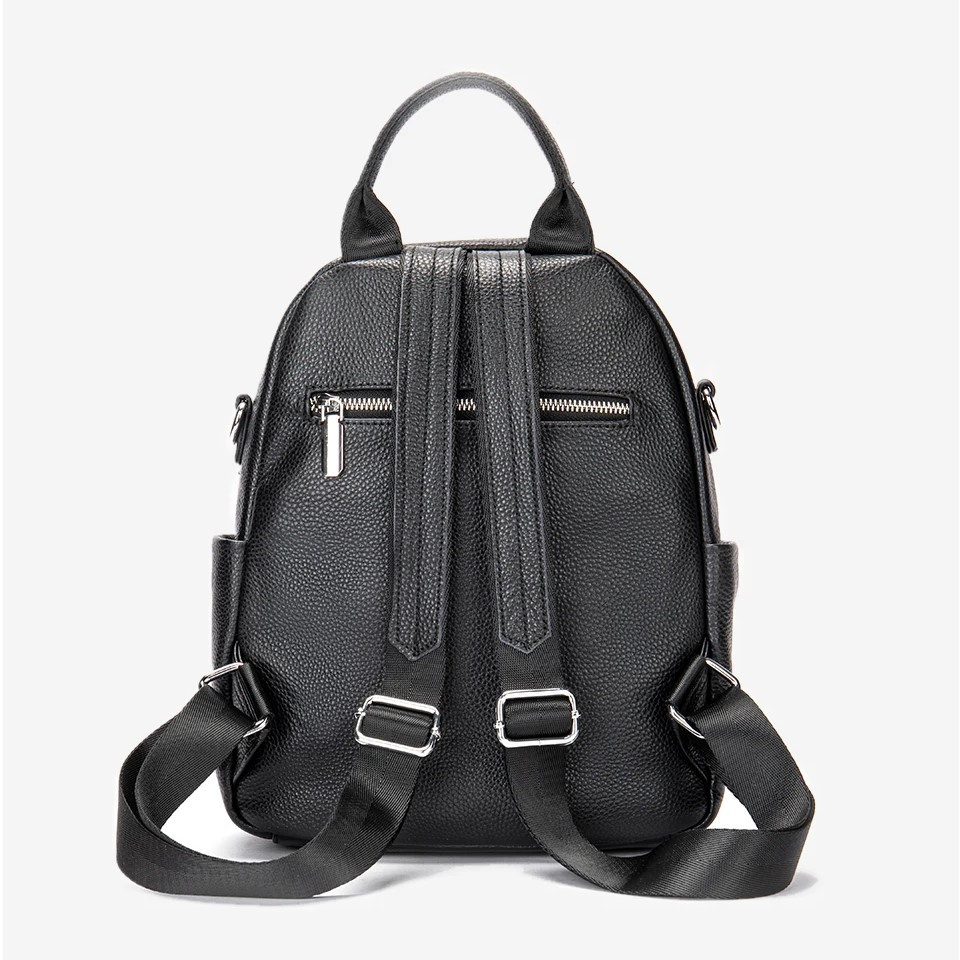 Rucsac Delis Alizeh GT2559 Piele Naturală Negru - imagine 5