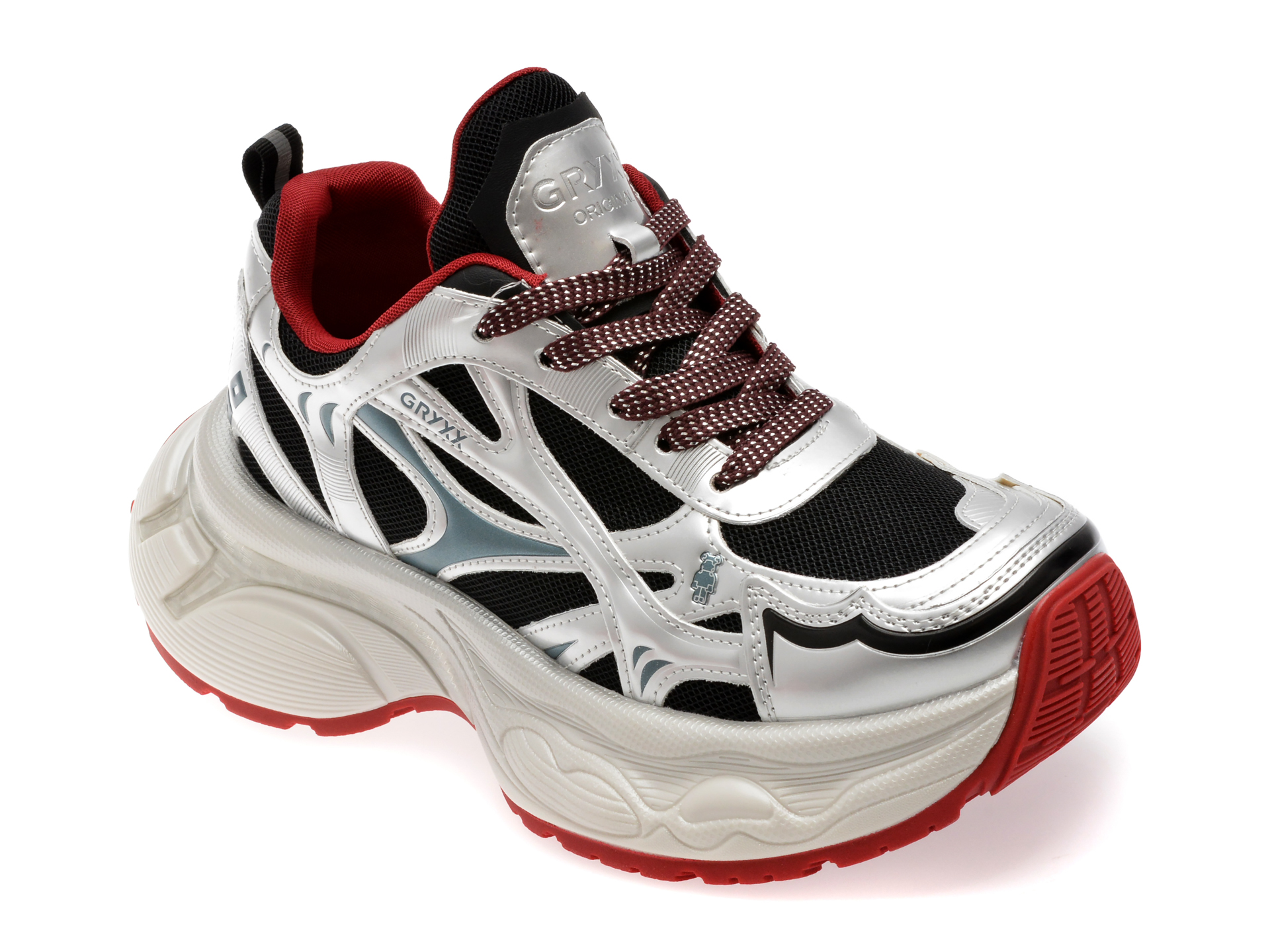 Pantofi Sport GRYXX Argintii | Stil Urban