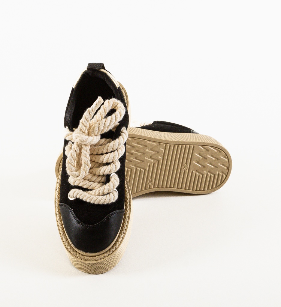 Pantofi Casual Lamesytt Negri - Confort și Stil - imagine 8
