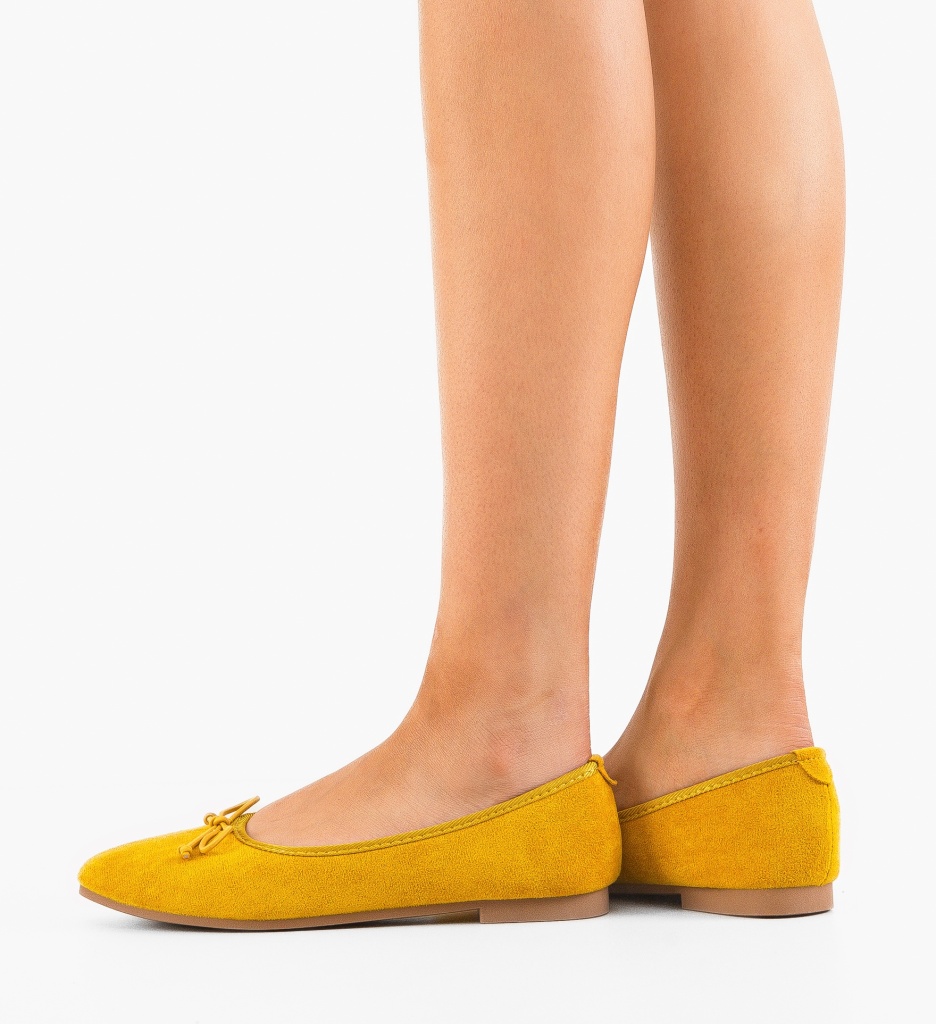 Balerini Elinor Galbeni - Confort și Eleganță Casual - imagine 5