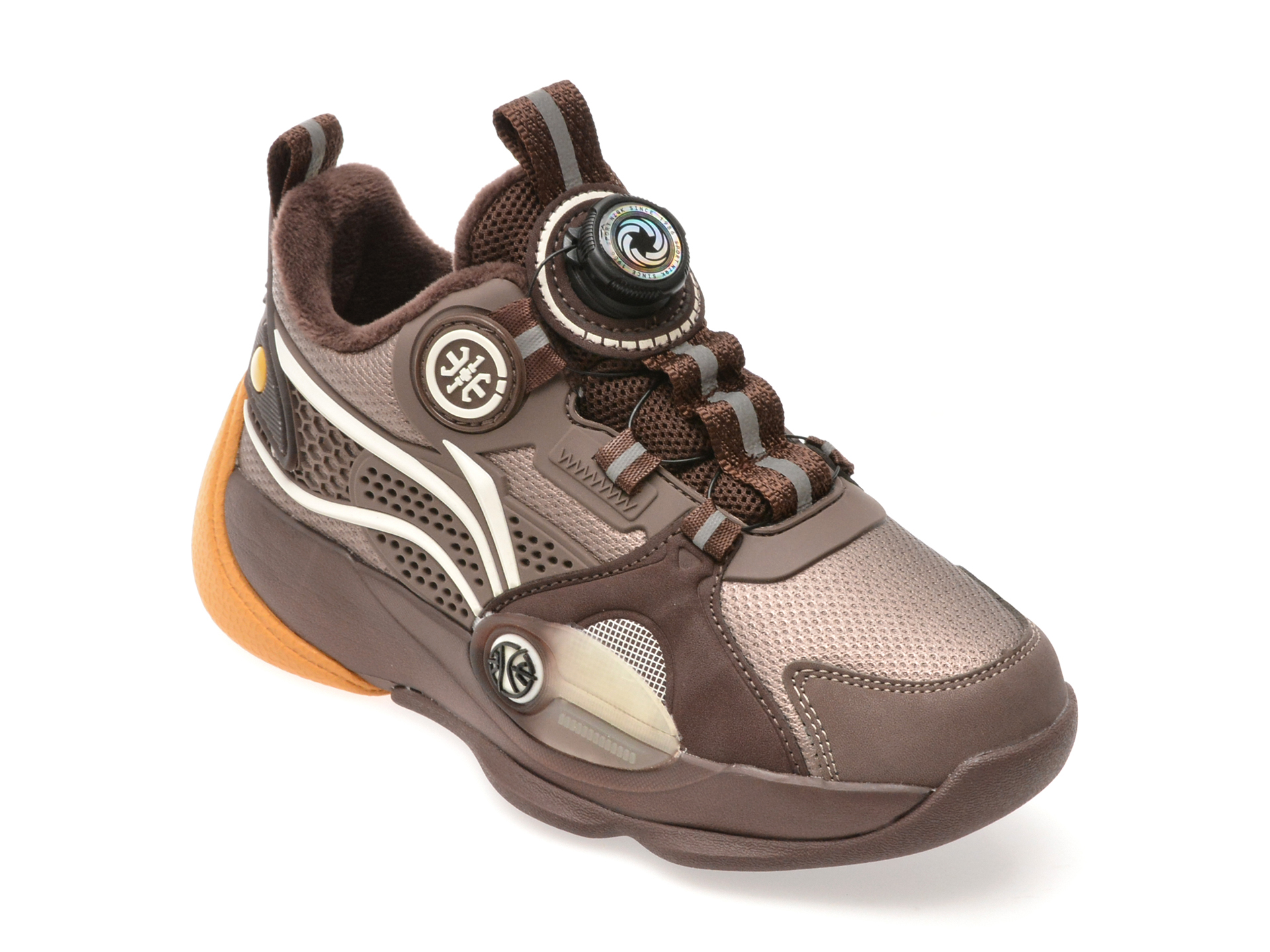 Pantofi Sport Selection Kids Maro Piele Ecologică